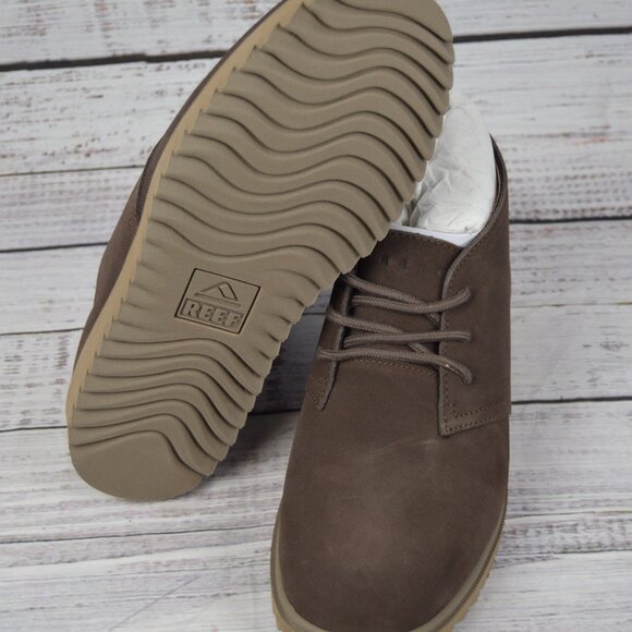 REEF MENS LEUCADIAN CHUKKA BOOTS LIGHTWEIGHT SIZE 9 BROWN NWB - Picture 6 of 16